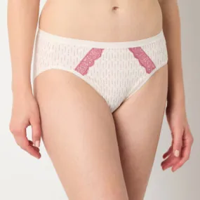 Ambrielle Organic Cotton High Cut Panty