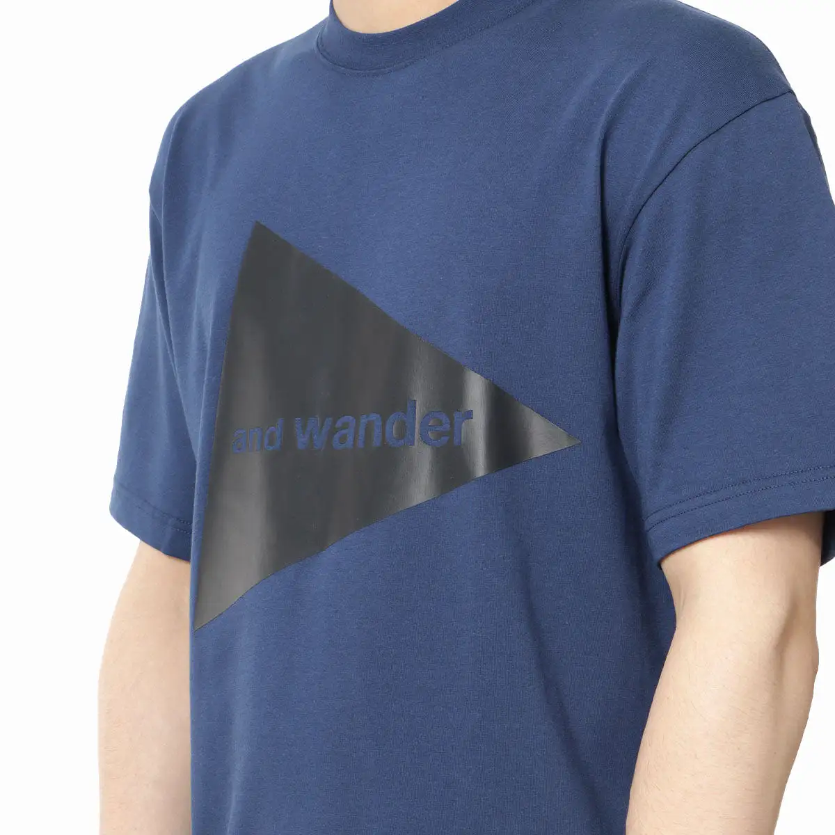 And Wander Big Logo T-Shirt