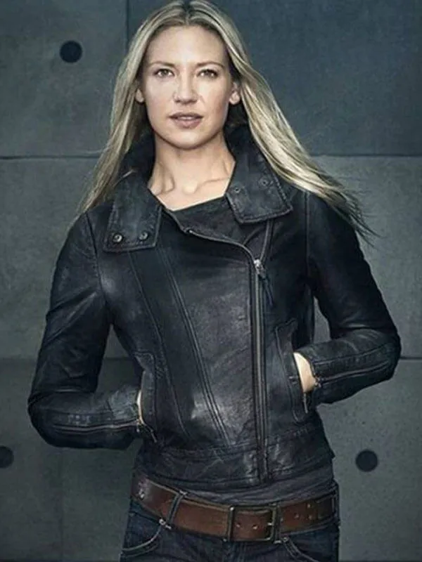 Anna Torv Fringe Olivia Dunham S5 Leather Jacket - Famous Jackets