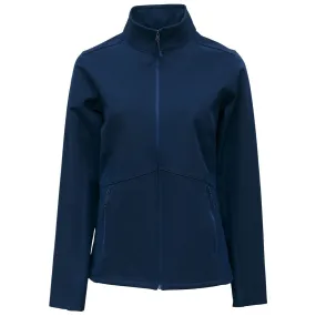 BAW Women's Navy Softshell Jacket