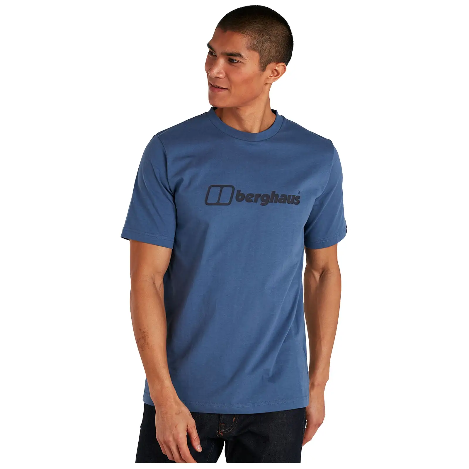 Berghaus Mens Organic Big Colour Logo T-Shirt