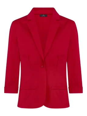 Blazer con manica 3/4 in Satin Power - Salsa