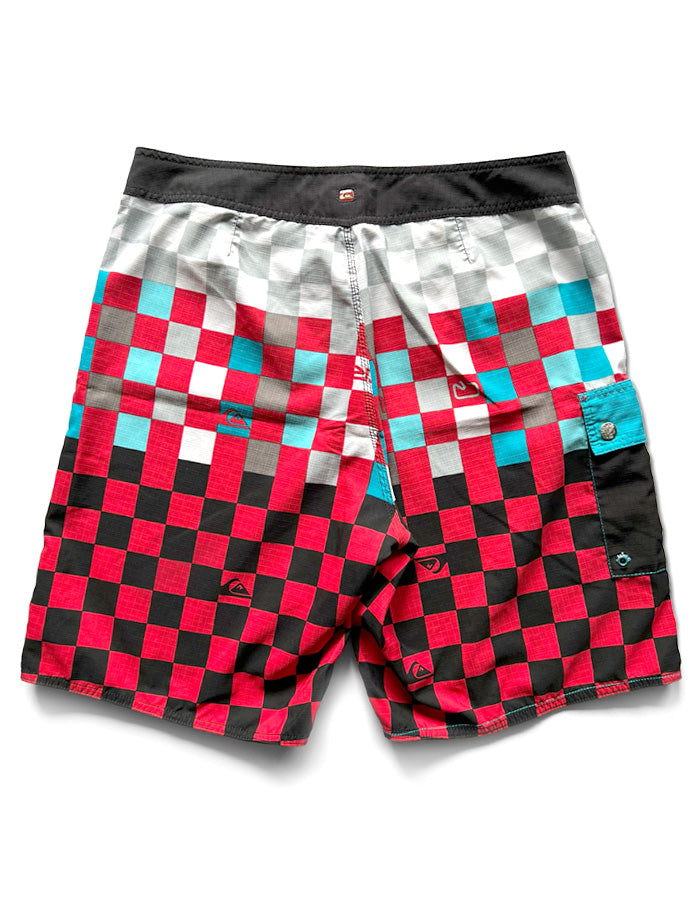 Boardshorts Checkerboard Red 35