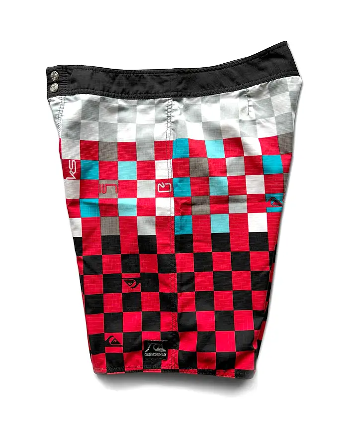 Boardshorts Checkerboard Red 35