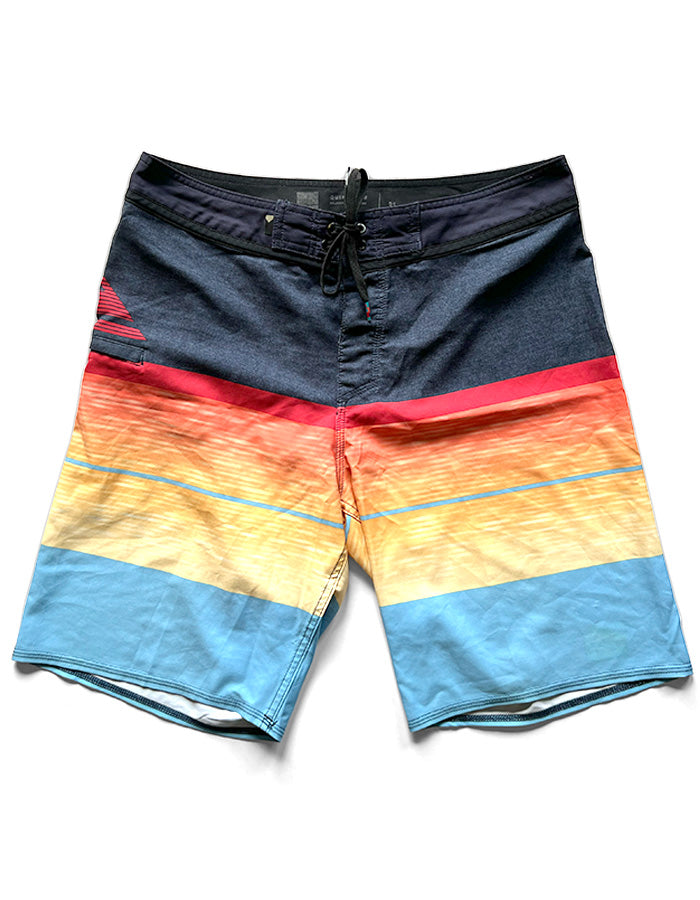 Boardshorts Gray Yellow Hybrid 31