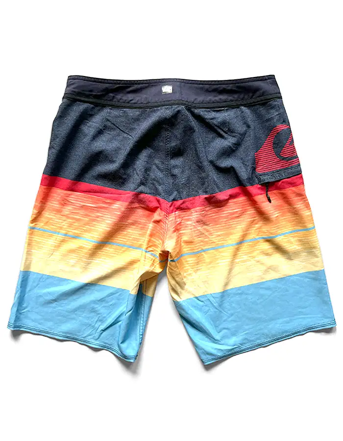 Boardshorts Gray Yellow Hybrid 31