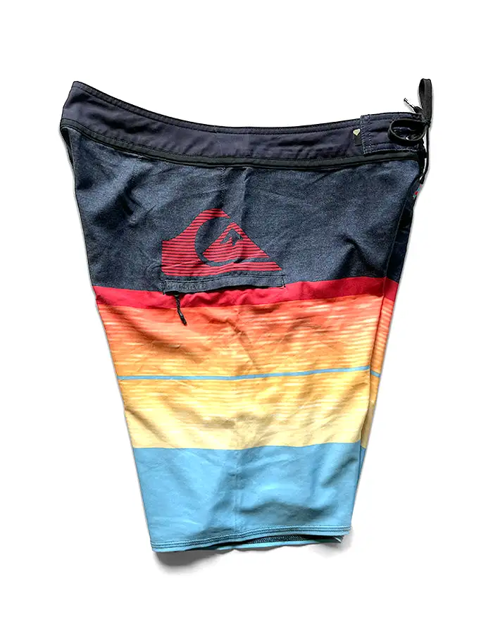 Boardshorts Gray Yellow Hybrid 31