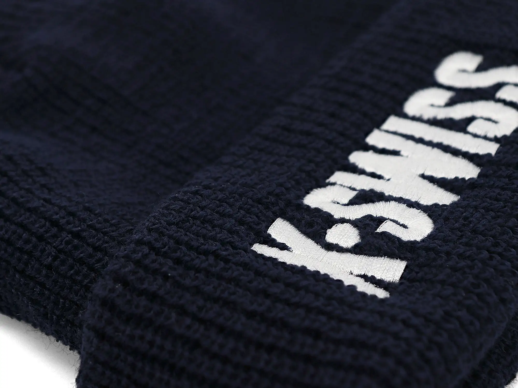 C3137-400 | BIG LOGO BEANIE | NAVY