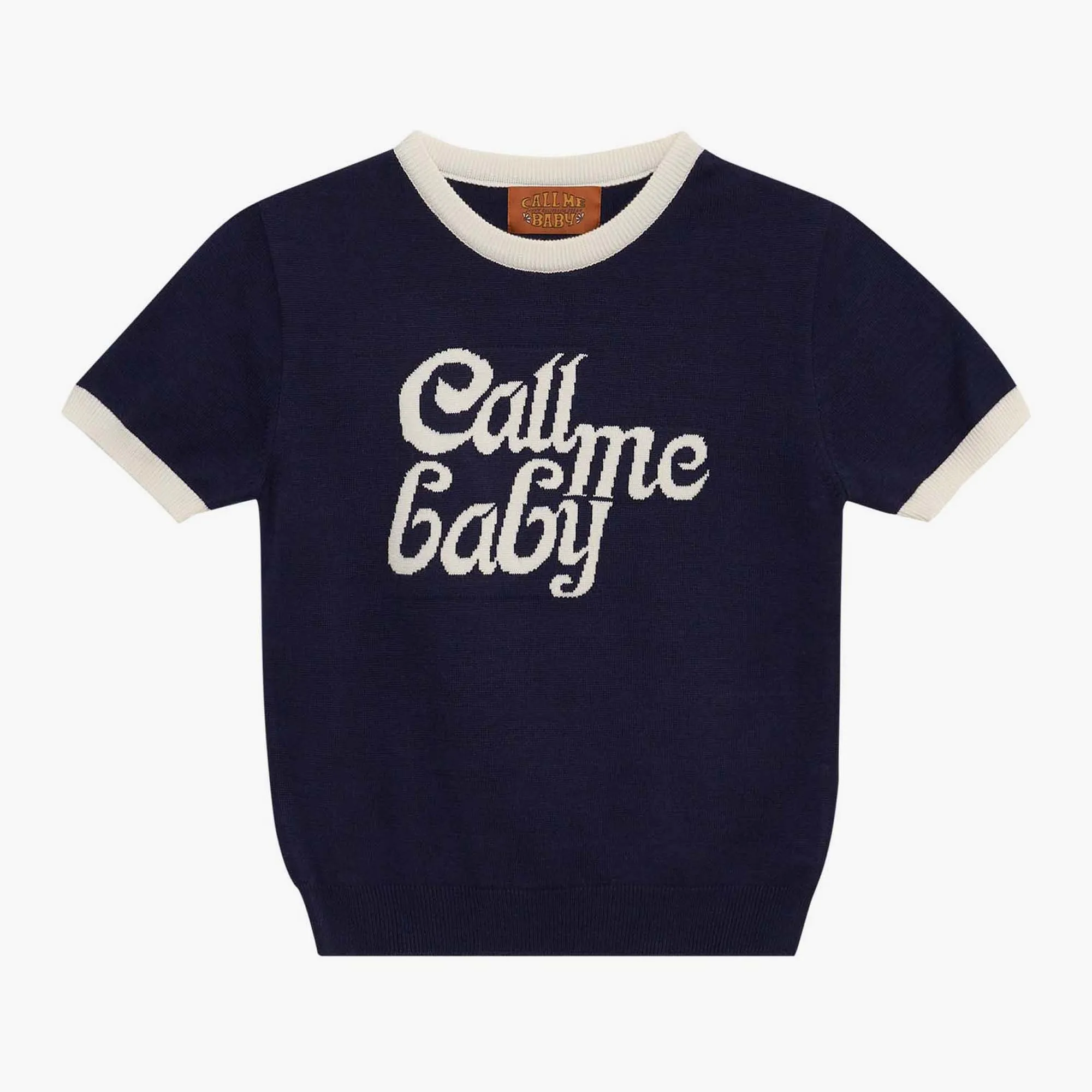 Call Me Baby  |Logo V-neck & Crew neck