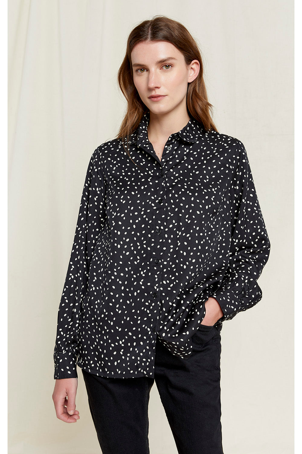 Catherine Button Down Blouse