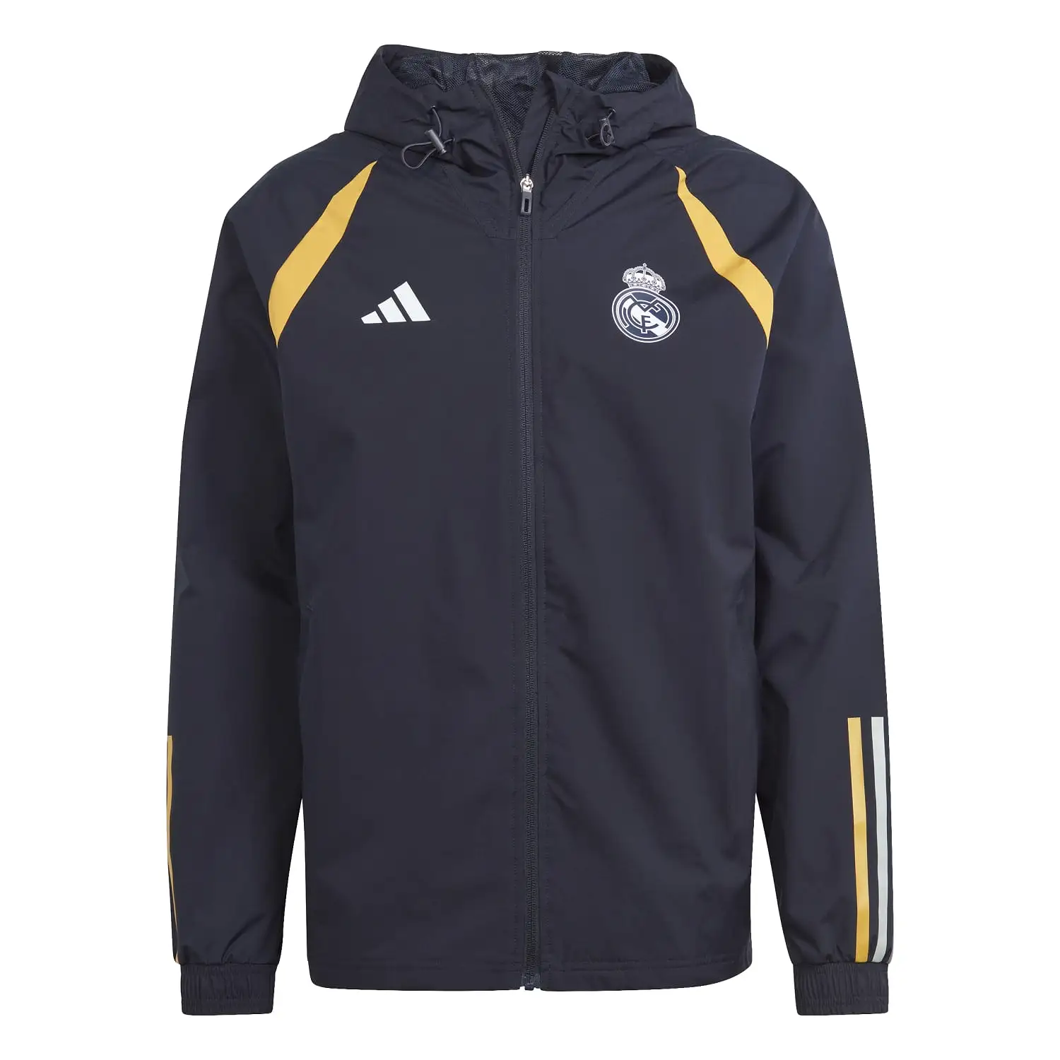 Chaqueta adidas All Weather Hombre Entrenamiento 23/24 Azul Marino