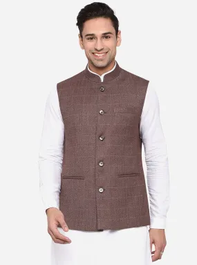 Coffee Brown Modi Jacket | JadeBlue