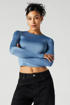 Contour Crewneck Long Sleeve Top