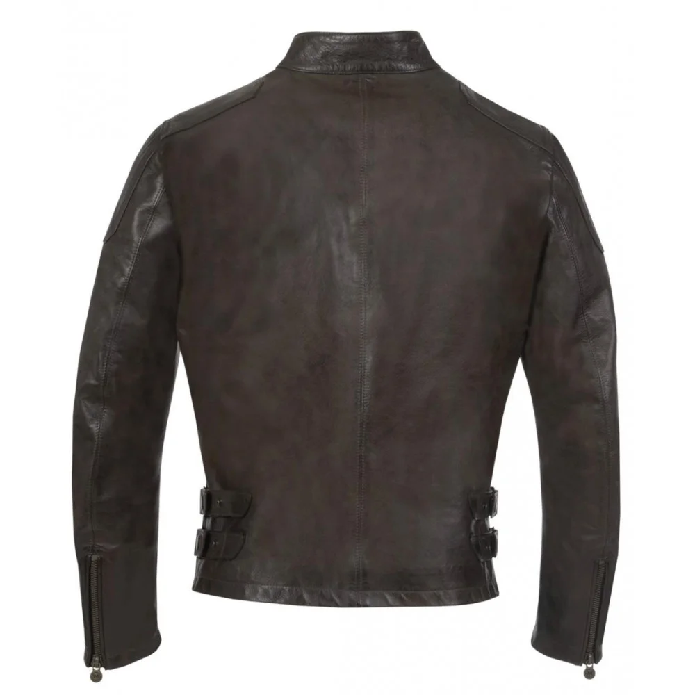 Custom made leather jacket