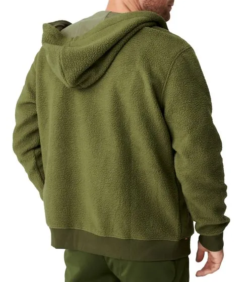 DANISH ENDURANCE Chaqueta de entretiempo para hombre, acogedora chaqueta polar con capucha, chaqueta sostenible con certificació