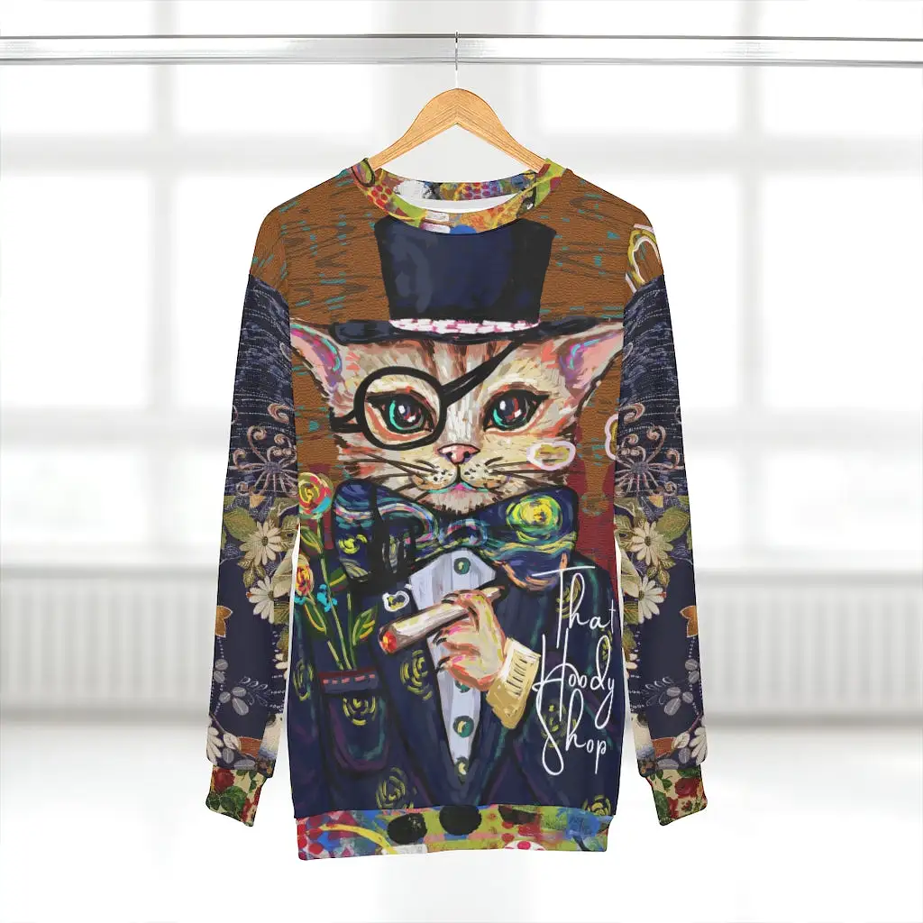 Dapper Cat Unisex Sweatshirt