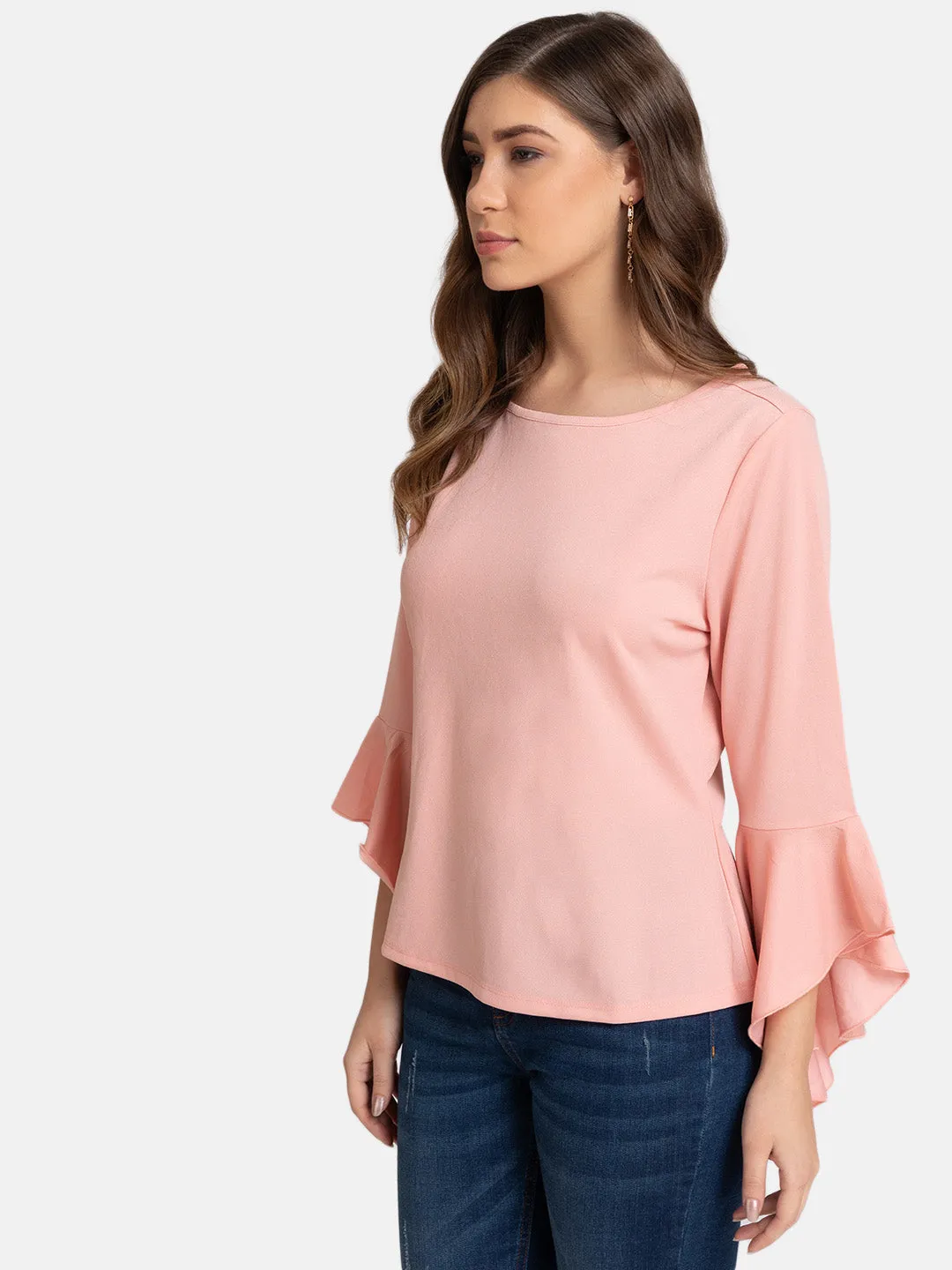 Flared Sleeves Top