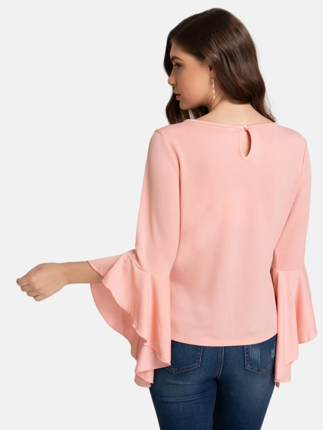 Flared Sleeves Top