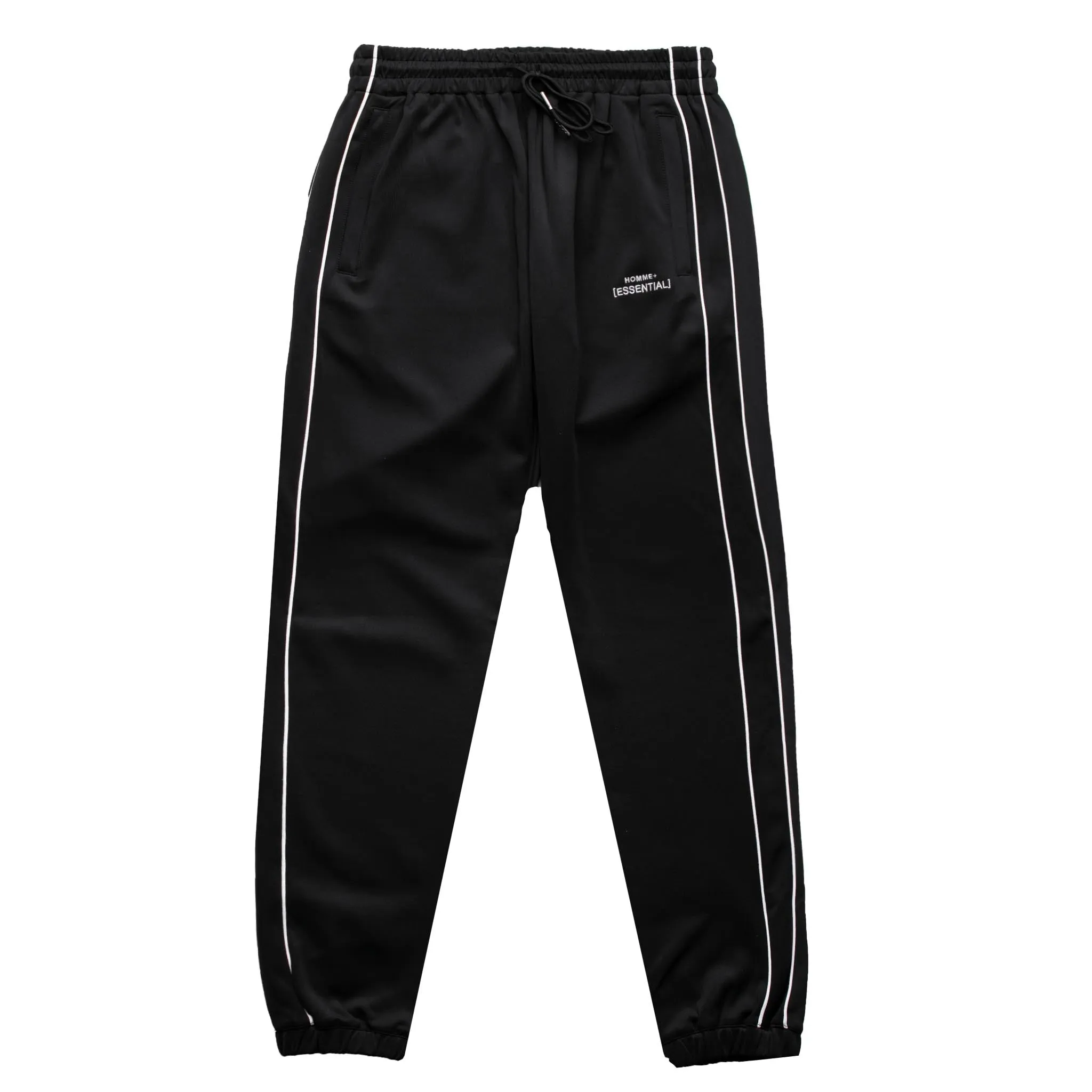 HOMME+ 'ESSENTIAL' Trackpants Black