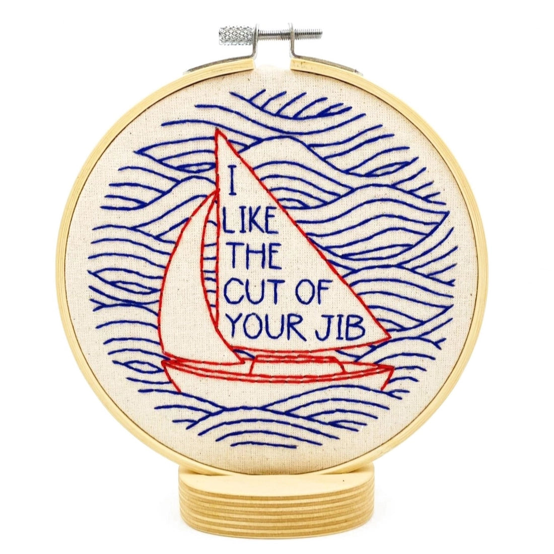 Hook Line & Tinker Embroidery Sets - Cut Of Your Jib