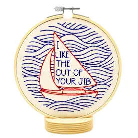 Hook Line & Tinker Embroidery Sets - Cut Of Your Jib