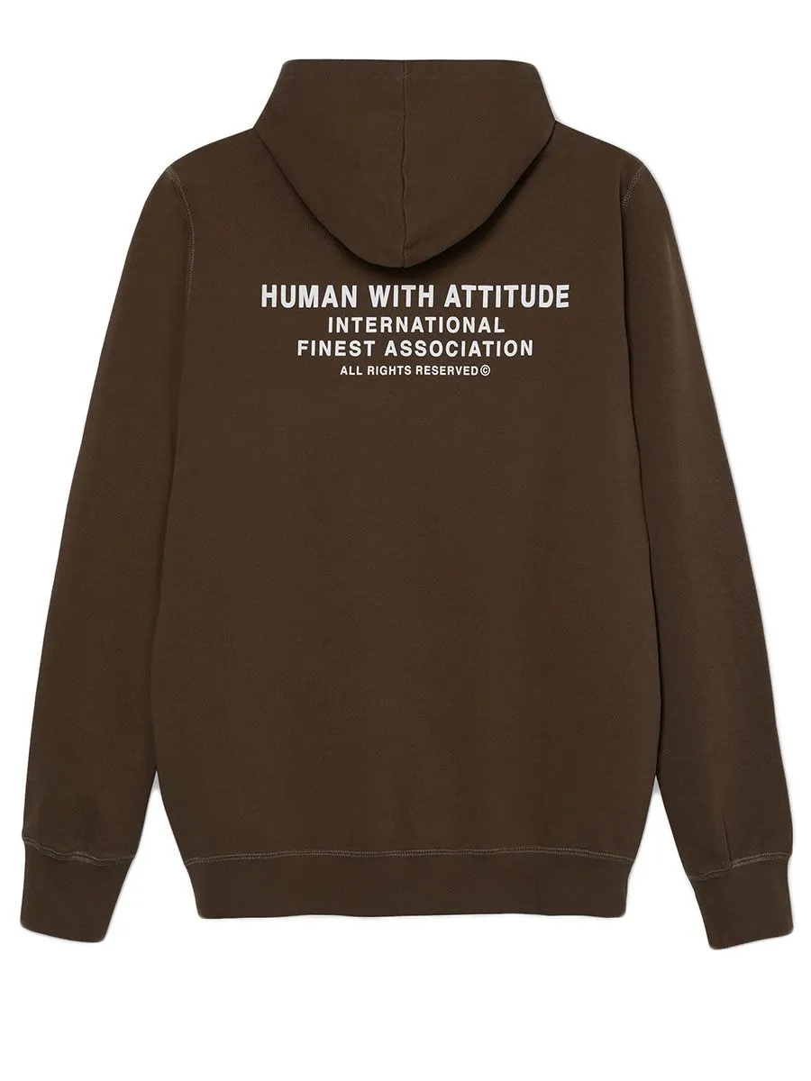 Human With Attitude International Hoody - Chocolate