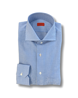 ISAIA Seersucker Button Down