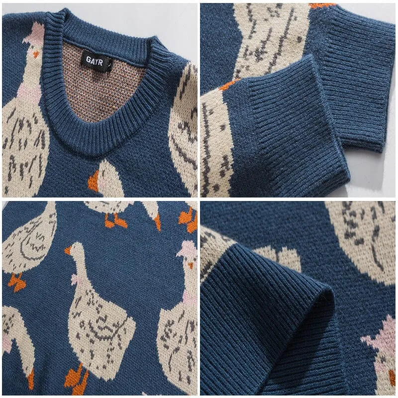 Kawaii Duck Sweater