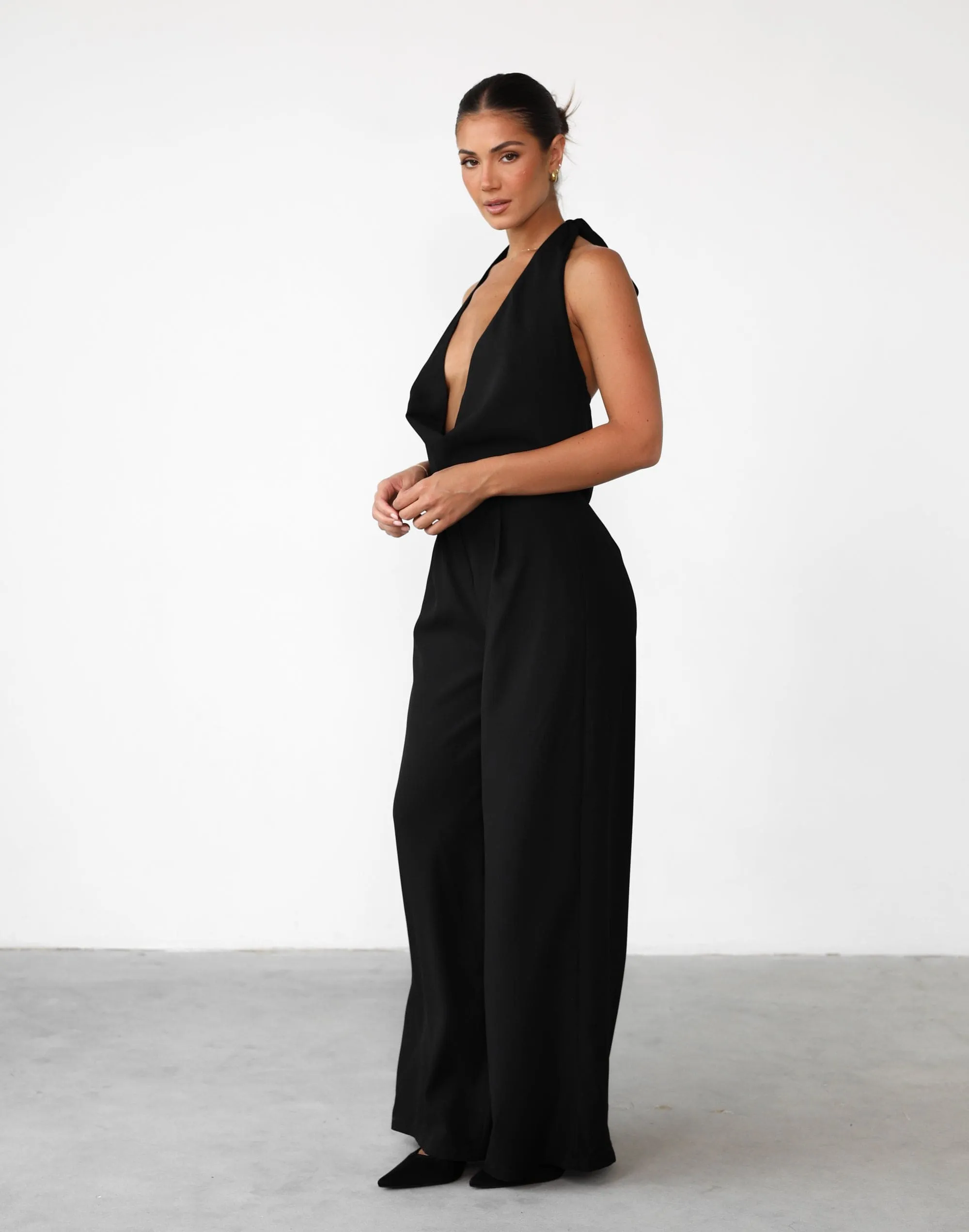 Kyeesha Jumpsuit (Black)