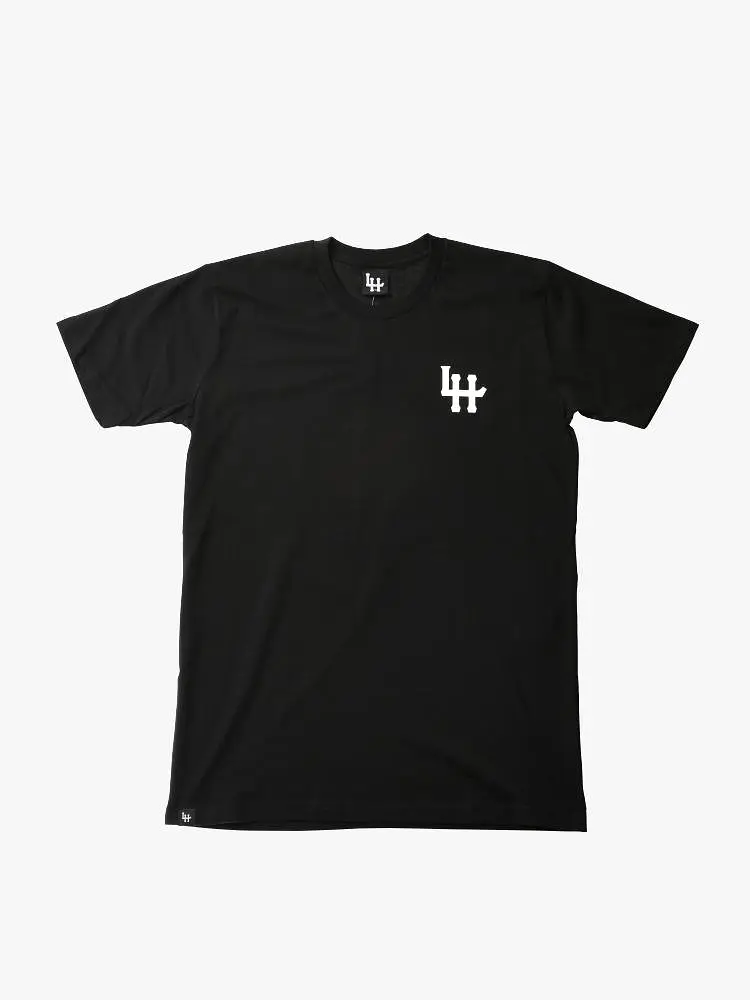 LH Big Logo Tee - Black / White