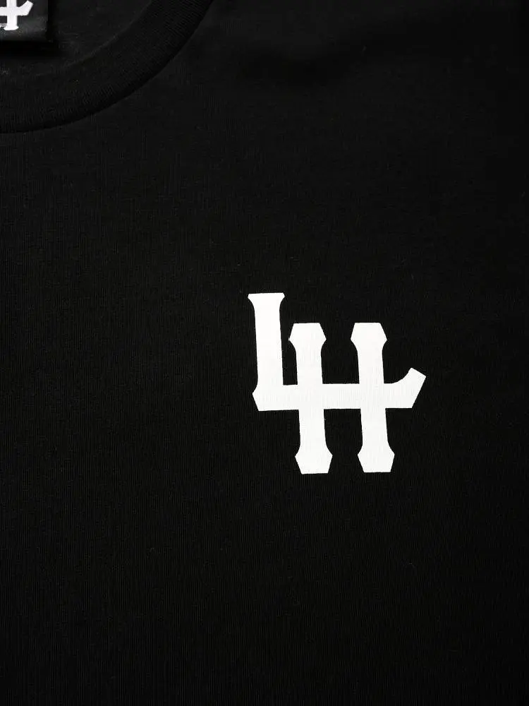 LH Big Logo Tee - Black / White