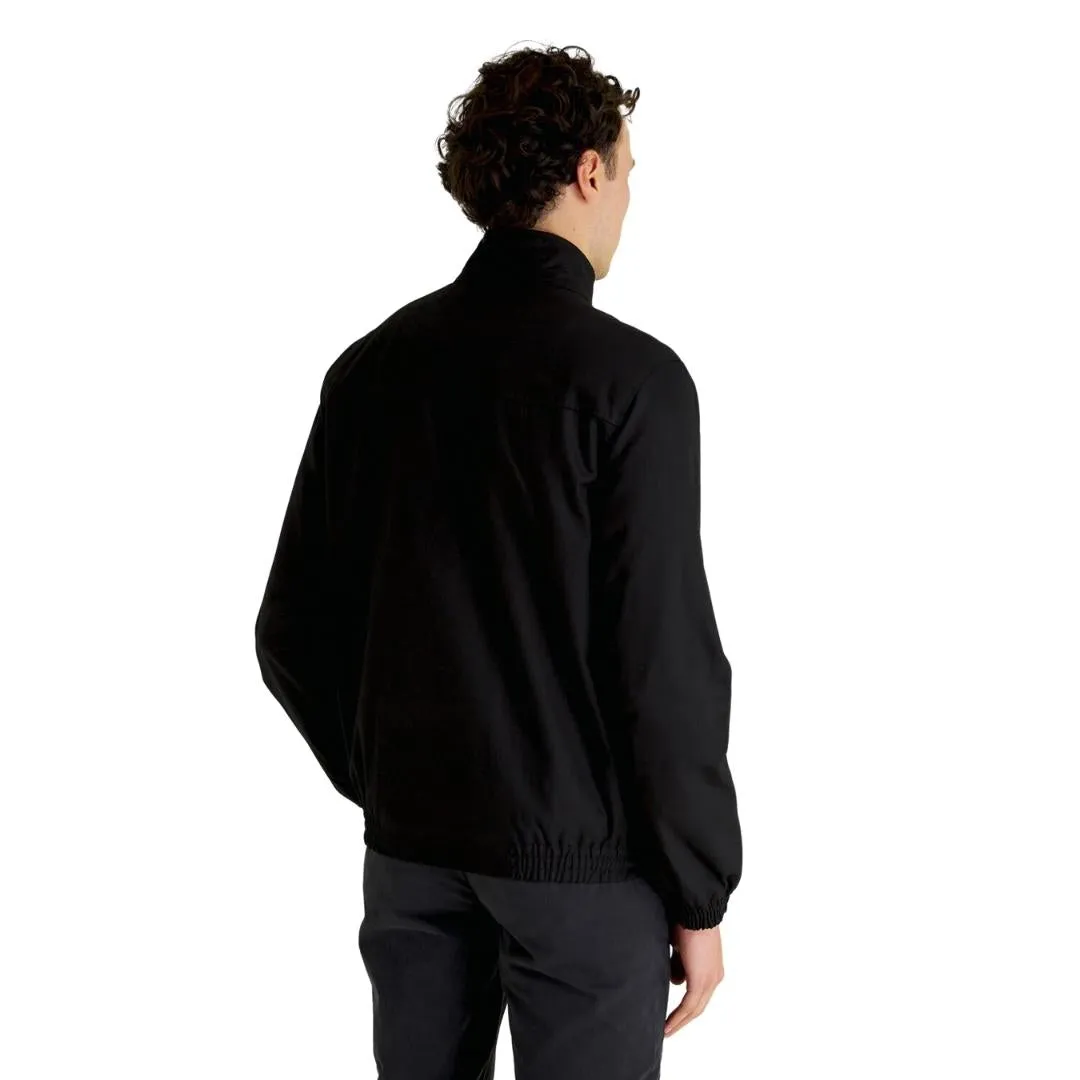 Lyle & Scott Branded Black Short Zip-Up Jacket