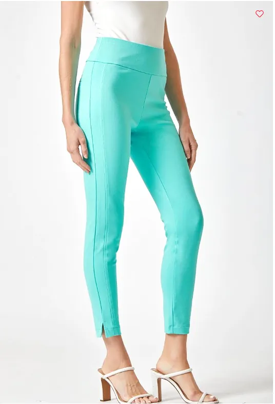 Magic High Waisted Skinny Pant - Aqua