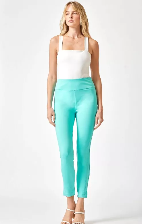 Magic High Waisted Skinny Pant - Aqua