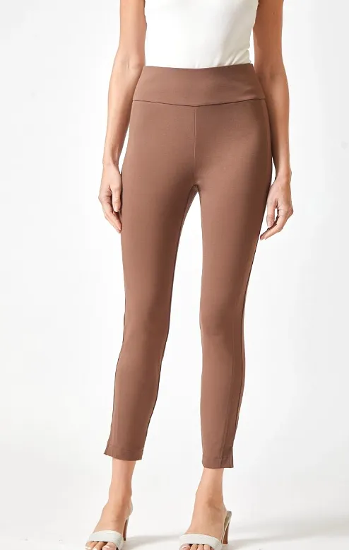 Magic High Waisted Skinny Pant - Dark Brown