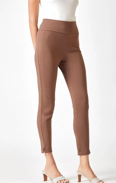 Magic High Waisted Skinny Pant - Dark Brown