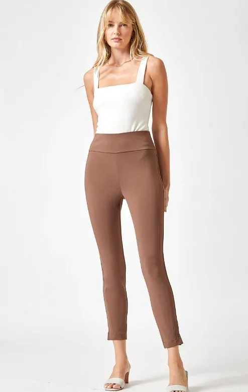 Magic High Waisted Skinny Pant - Dark Brown