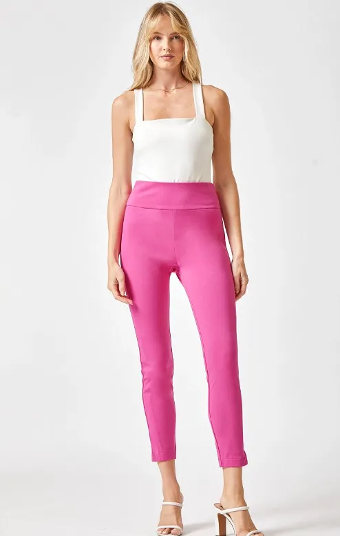 Magic High Waisted Skinny Pant - Hot Pink