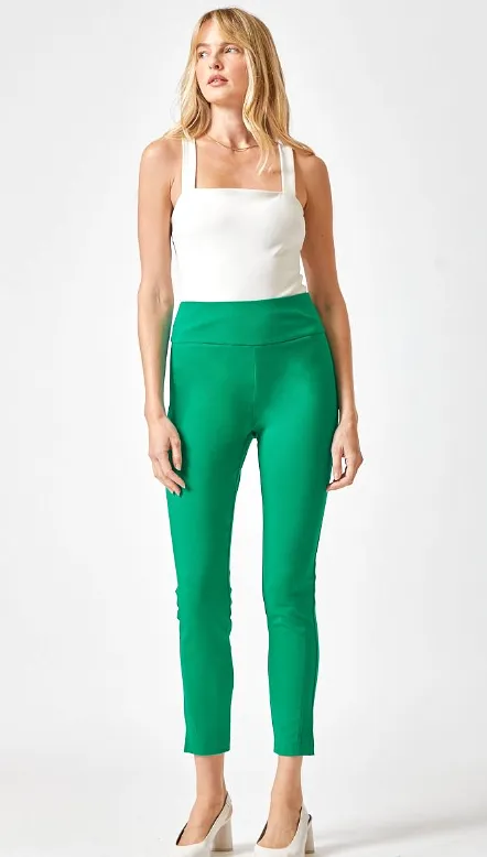 Magic High Waisted Skinny Pant - Kelly Green