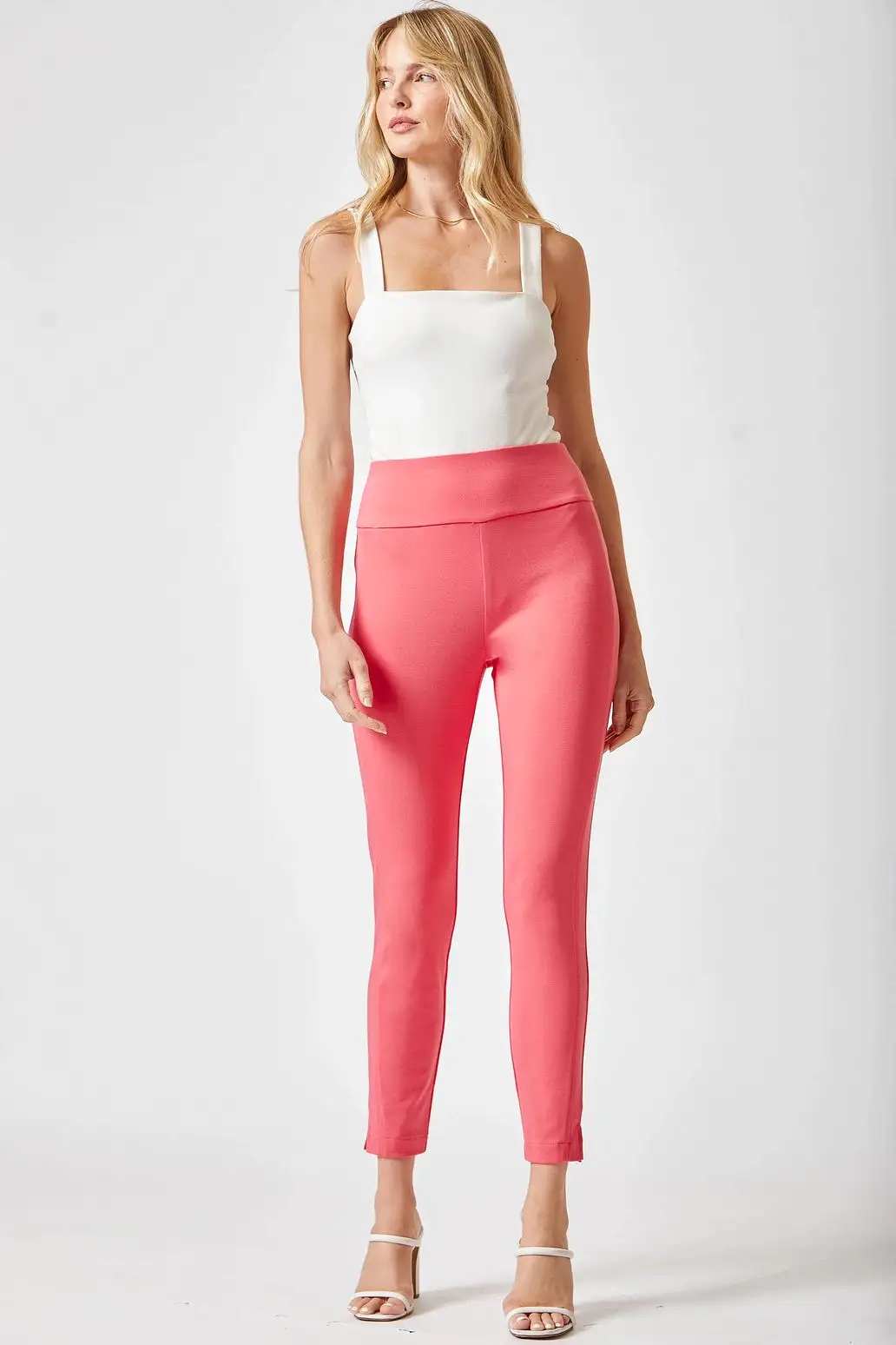 Magic High Waisted Skinny Pant - Spring Strawberry