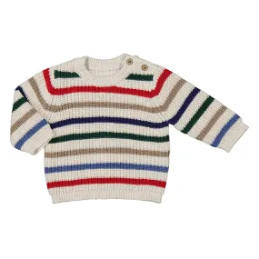 Mayoral Multi Stripe Sweater