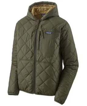 Men's Diamond Quilted Bomber Hoody