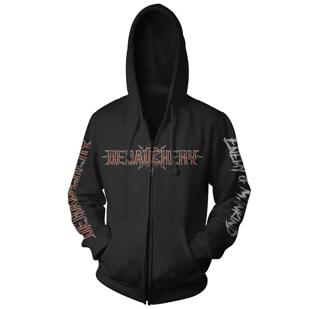 men's hoodie Debauchery - Enemy of Mankind - ART WORX - 711265-001  -  Metal-shop