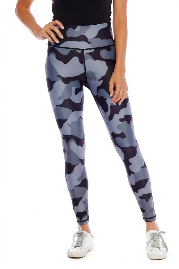 Mudpie Ziggy Black Camo Leggings