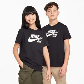 Nike SB NSW SB Logo Big Kids Tee Black