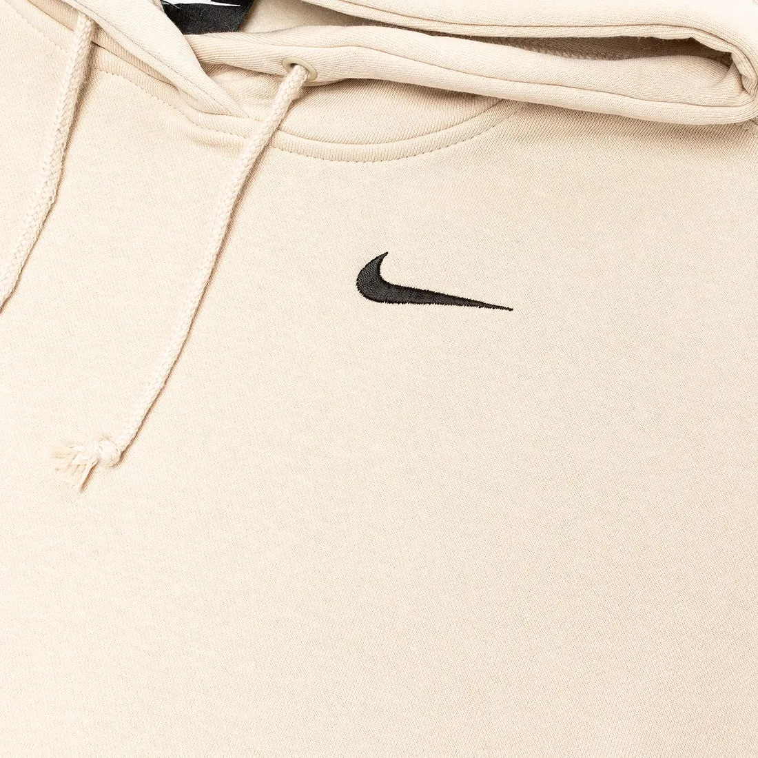 Nike Women Sportswear Fleece Hoody (oatmeal / black)