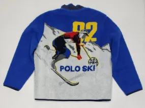 Nwt Polo Ralph Lauren Ski 92 Fleece Zip Up Classic Fit Jacket