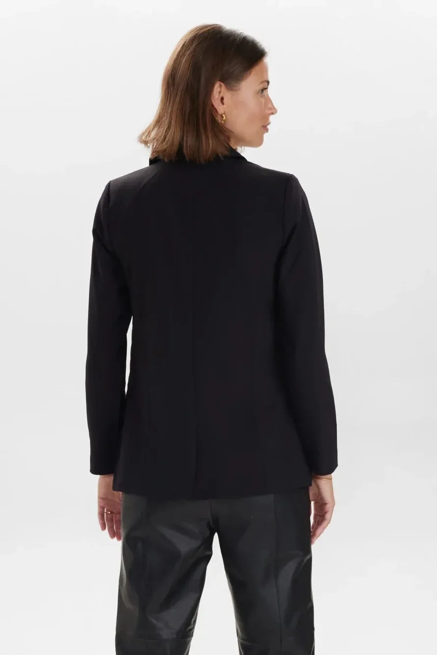 Nümph Nuronja Black Single Breasted Blazer