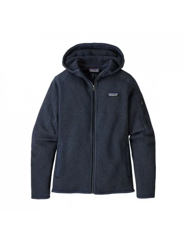 Patagonia Women's Better Sweater Fleece Hoody : New Navy