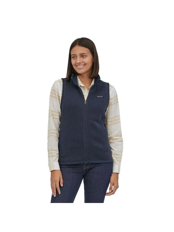 Patagonia Women's Better Sweater Fleece Vest : New Navy